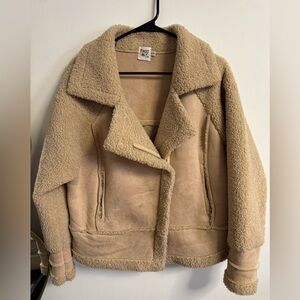 Princess Polly Beige Teddy Jacket